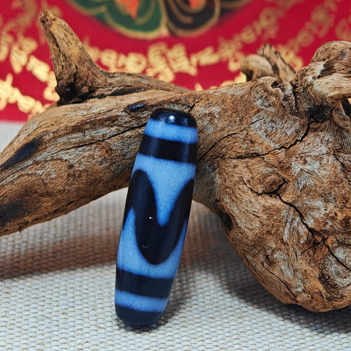 Tibet Agate Dzi Protection Energy Pendant - BuddhaEnergyHealing