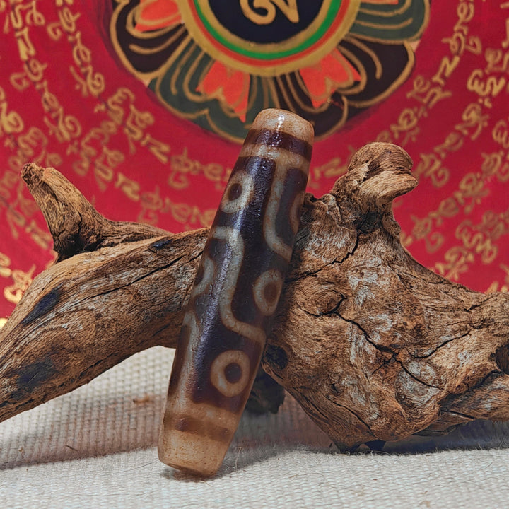 Tibet Agate Dzi Protection Energy Pendant - BuddhaEnergyHealing