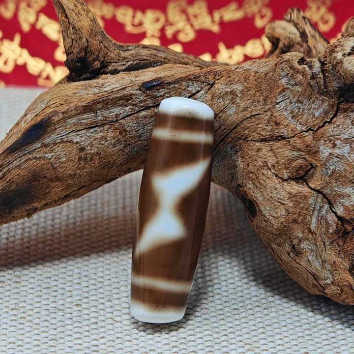 Tibet Agate Dzi Protection Energy Pendant - BuddhaEnergyHealing