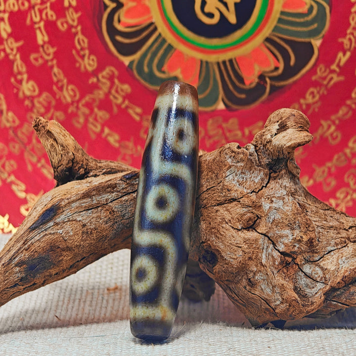 Tibet Agate Dzi Protection Energy Pendant - BuddhaEnergyHealing