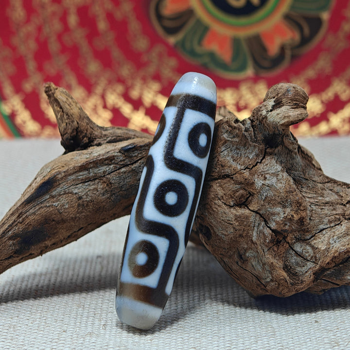 Tibet Agate Dzi Protection Energy Pendant - BuddhaEnergyHealing