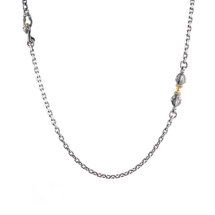 Tibetan Diamond Monster Subduing Club Protection Necklace - BuddhaEnergyHealing