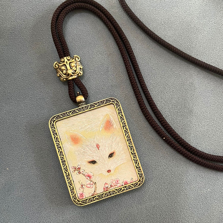 Tibetan Non - Hand - Painted Thangka Amitabha Buddha Yellow God of Wealth Zachilam Pendant - BuddhaEnergyHealing