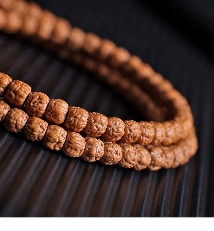 Tibetan Style Buddha Hand Vajra Bodhi 108 Beads Men's Protection Energy Bracelet - BuddhaEnergyHealing