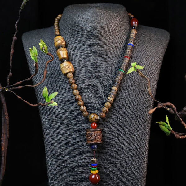 Tibetan Style Retro Jewelry Protection Pendant - BuddhaEnergyHealing