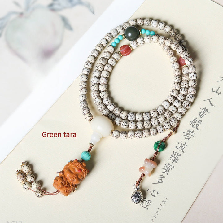 Tibetan Xingyue Bodhi Multi - Wrap Meditation Calm Bracelet - BuddhaEnergyHealing
