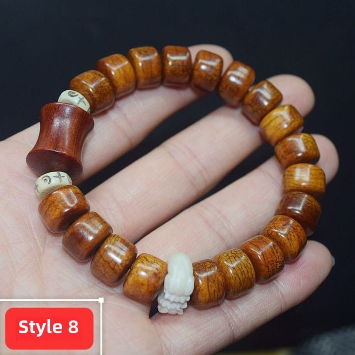 Tibetan Yak Bone Handmade Protection Energy Bracelet - BuddhaEnergyHealing