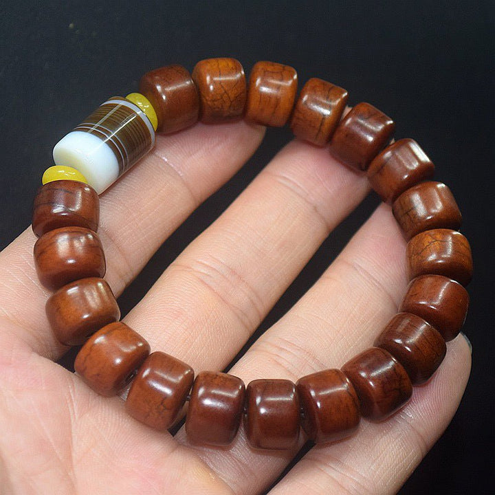 Tibetan Yak Bone Handmade Protection Energy Bracelet - BuddhaEnergyHealing
