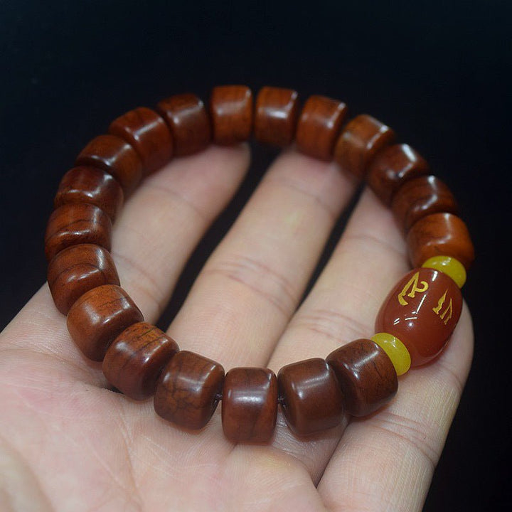 Tibetan Yak Bone Handmade Protection Energy Bracelet - BuddhaEnergyHealing