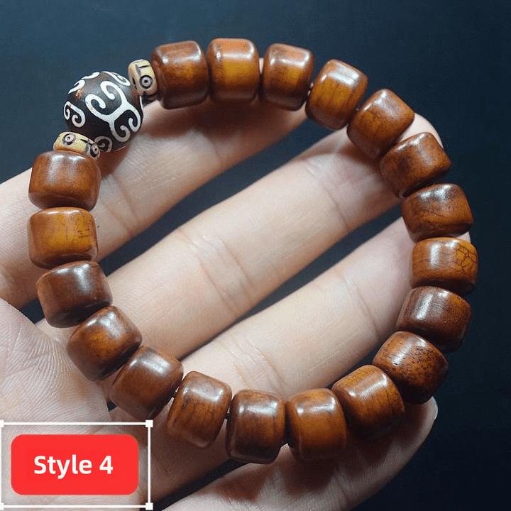 Tibetan Yak Bone Handmade Protection Energy Bracelet - BuddhaEnergyHealing
