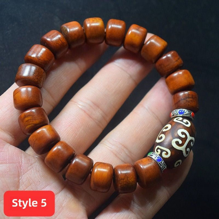 Tibetan Yak Bone Handmade Protection Energy Bracelet - BuddhaEnergyHealing
