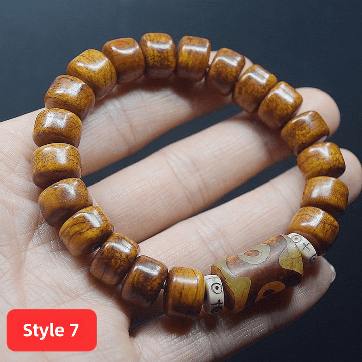 Tibetan Yak Bone Handmade Protection Energy Bracelet - BuddhaEnergyHealing