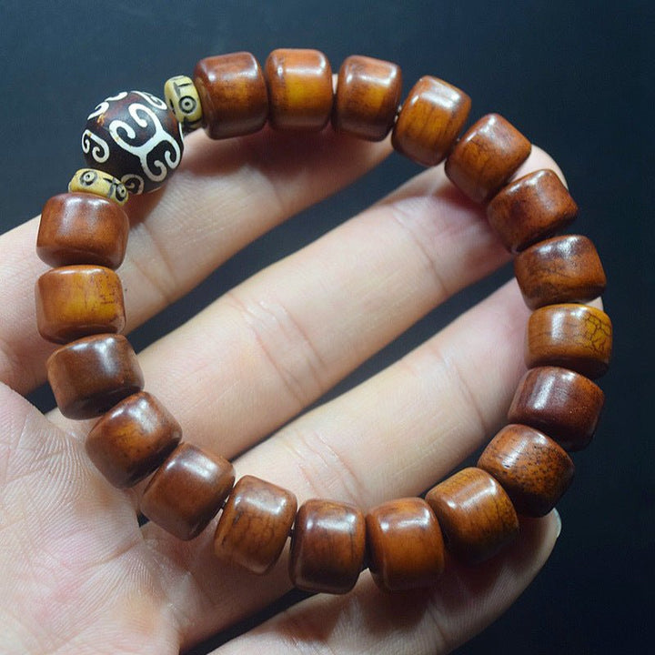 Tibetan Yak Bone Handmade Protection Energy Bracelet - BuddhaEnergyHealing
