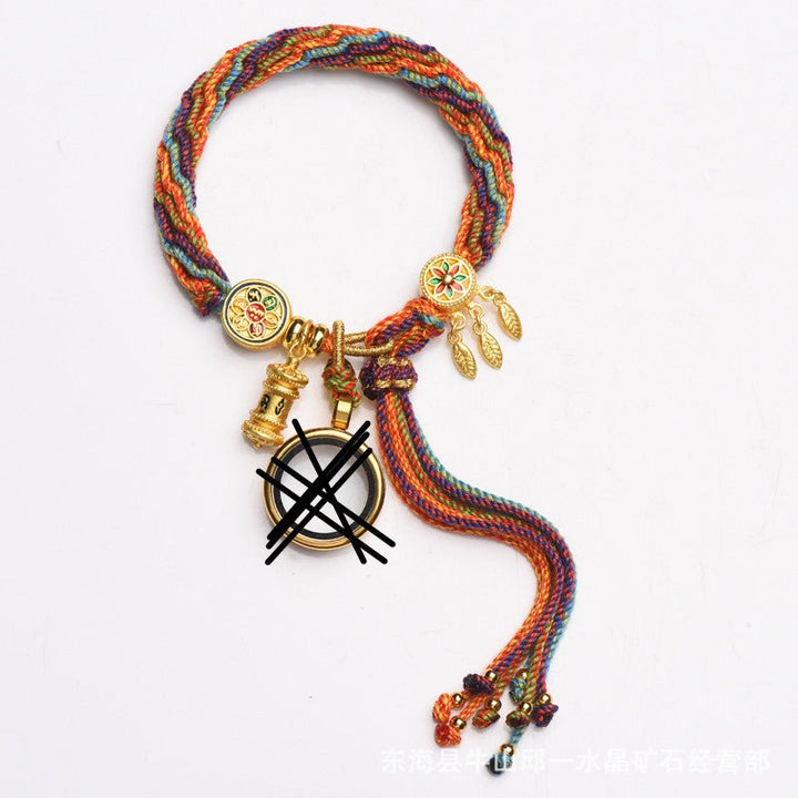 Trendy Handwoven Tibetan Bracelet - BuddhaEnergyHealing