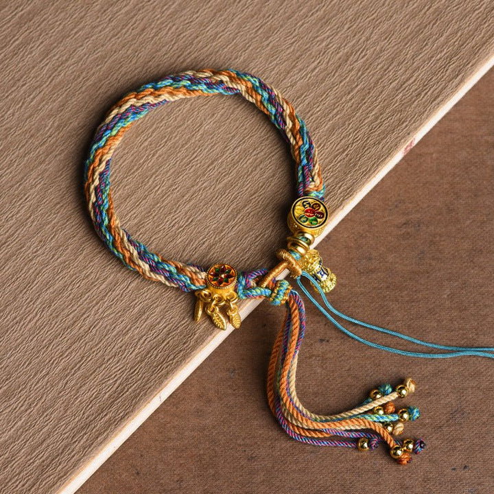 Trendy Handwoven Tibetan Bracelet - BuddhaEnergyHealing