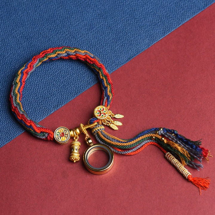 Trendy Handwoven Tibetan Bracelet - BuddhaEnergyHealing