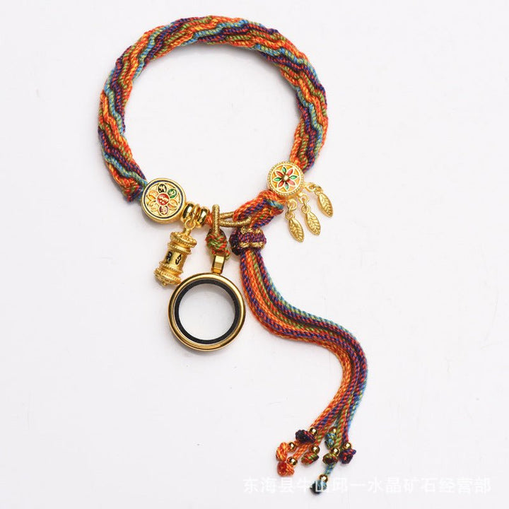 Trendy Handwoven Tibetan Bracelet - BuddhaEnergyHealing