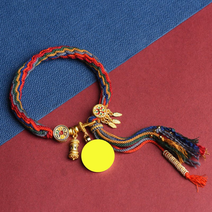 Trendy Handwoven Tibetan Bracelet - BuddhaEnergyHealing