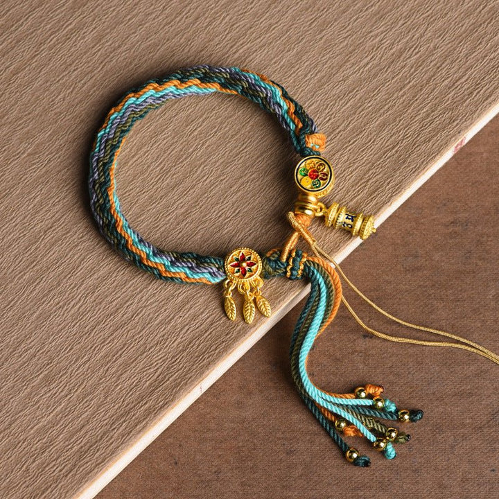 Trendy Handwoven Tibetan Bracelet - BuddhaEnergyHealing