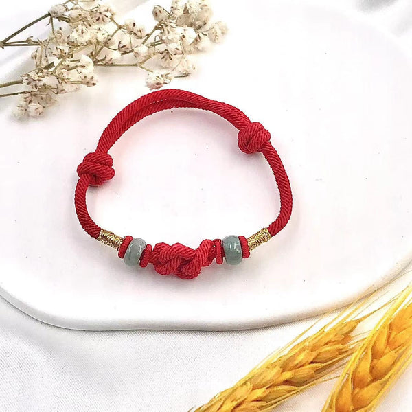 Truelove Knot Red Love Lucky Rope Bracelet - BuddhaEnergyHealing