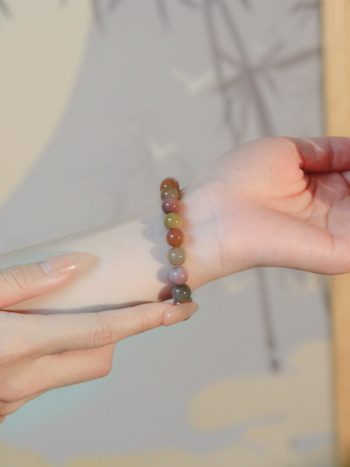 Yanyuan Agate Protection Energy Bracelet - BuddhaEnergyHealing