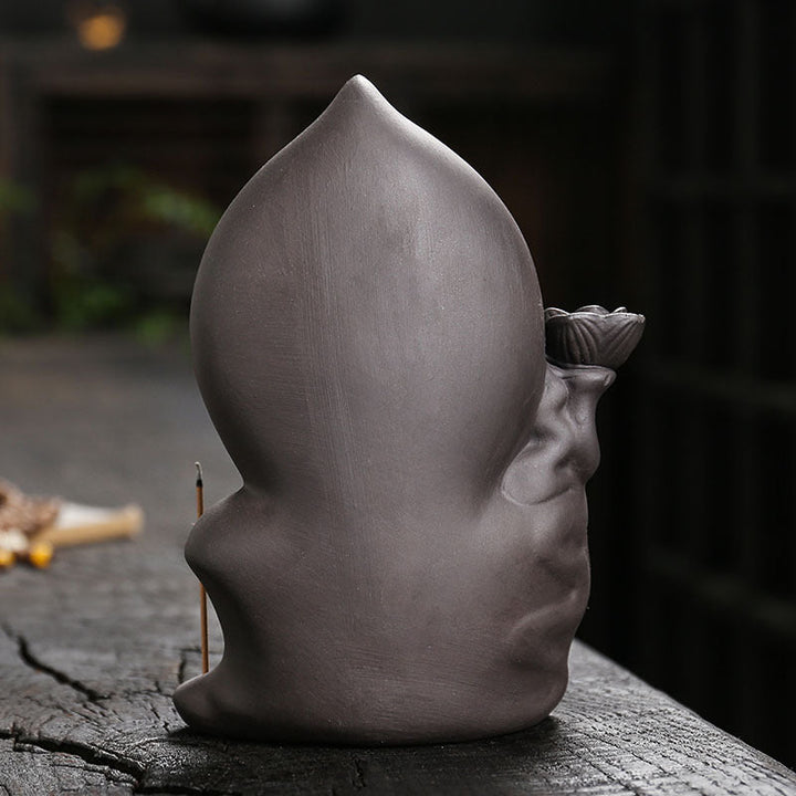 Zisha Backflow Calm Meditation Incense Burner - BuddhaEnergyHealing