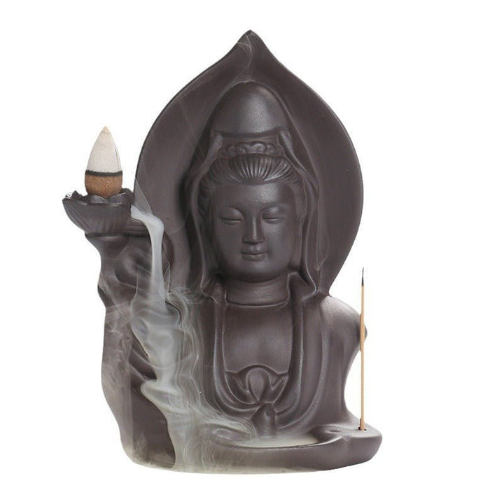 Zisha Backflow Calm Meditation Incense Burner - BuddhaEnergyHealing